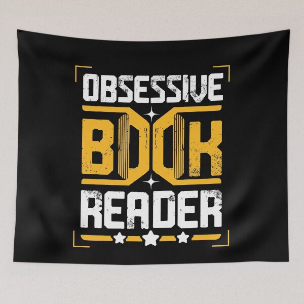 Item preview, Addicted to Reading - Obsessive Book Reader designed and sold by PrasartShop.