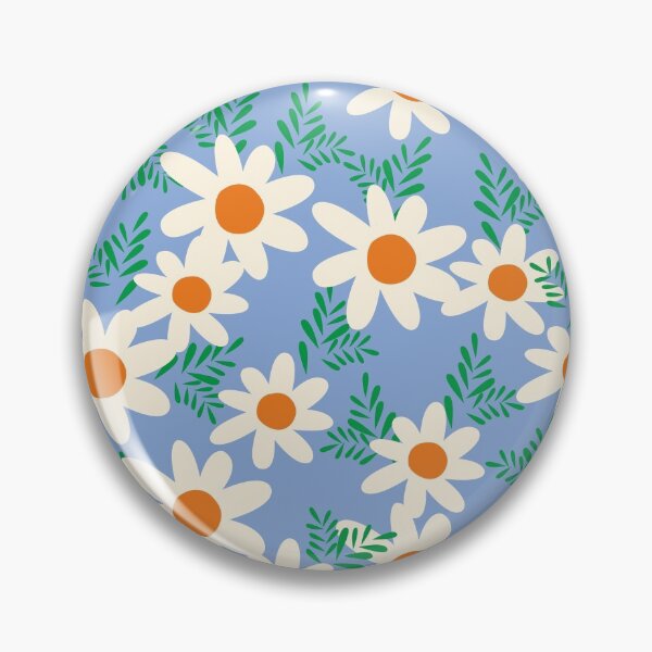 Aperçu de l'œuvre Motif de style rétro floral de printemps créée et vendue par gloryplanet.