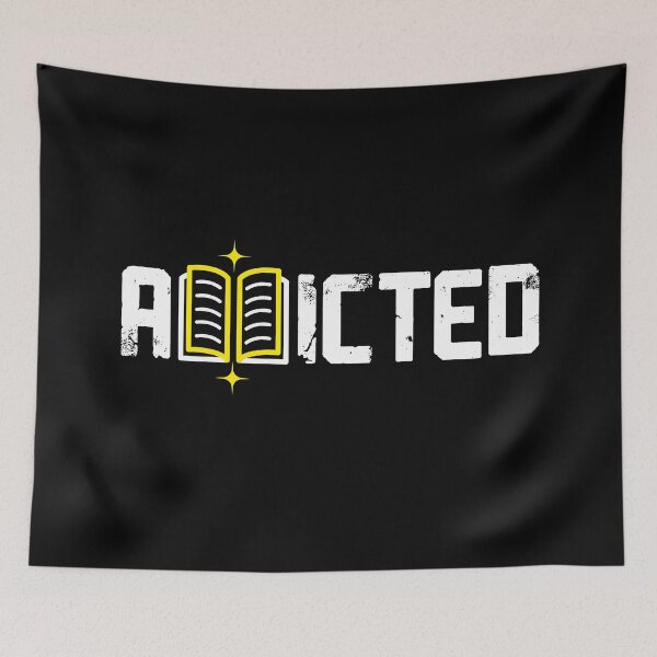 Item preview, Addicted To Reading designed and sold by PrasartShop.