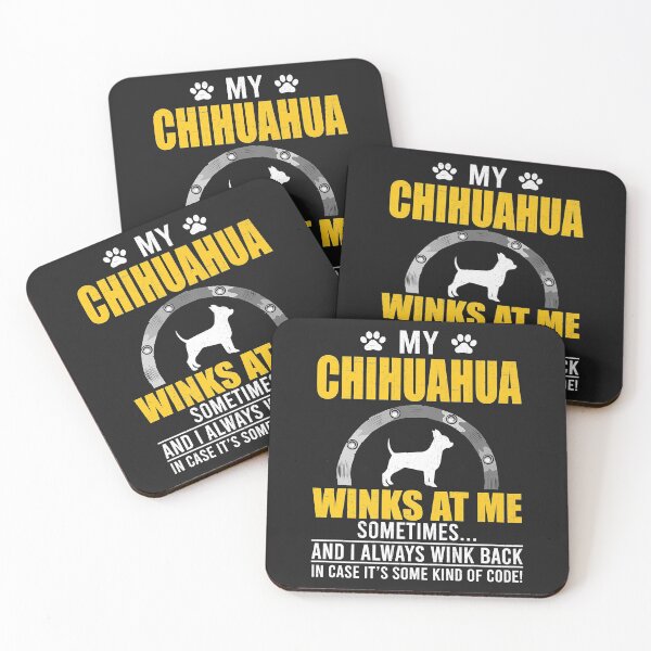 Item preview, My Chihuahua Winks At me Dog Owner Premium designed and sold by dorisjoycek.