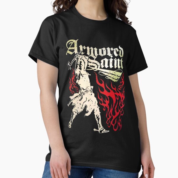 Item preview, Armored Saint Men's Classic Novelty Fashion Cotton Short Sleeved T-Shirt Top Tee Personality Comfort designed and sold by ErnserLessie.