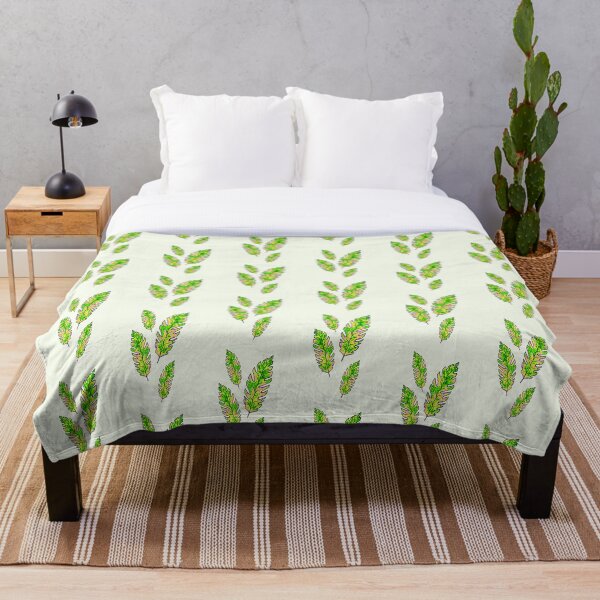 Just Leaves Throw Blanket