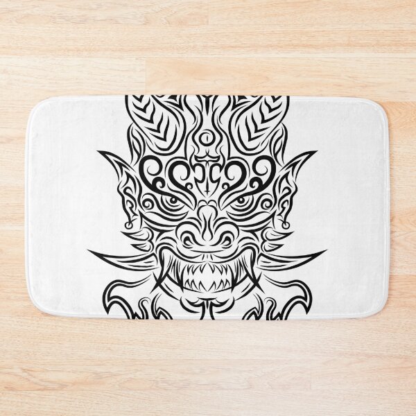 Item preview, Oni (Black on White) designed and sold by 11thIdeaDesigns.