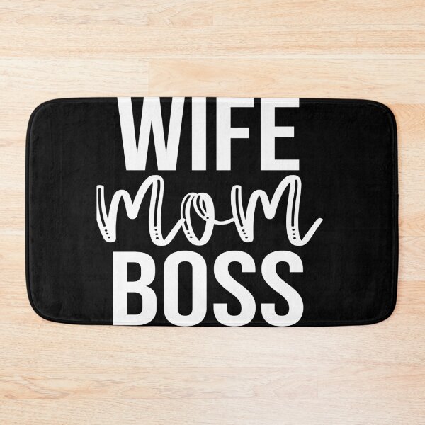 Item preview, Wife mom boss designed and sold by pnkpopcorn.
