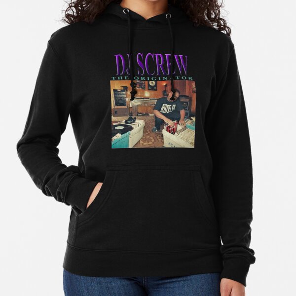 DJ SCREW THE ORIGINATOR 90's TRIBUTE Lightweight Hoodie