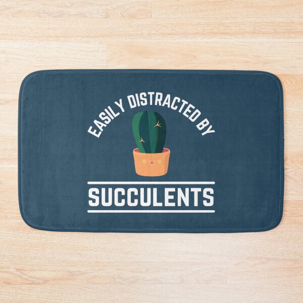 Item preview, Easily Distracted By Succulents designed and sold by CeciLop.
