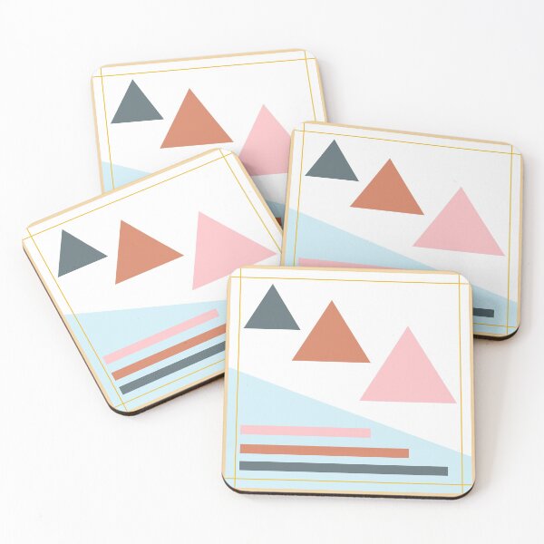Item preview, Minimalist Rose Mountains designed and sold by Kara Frias.