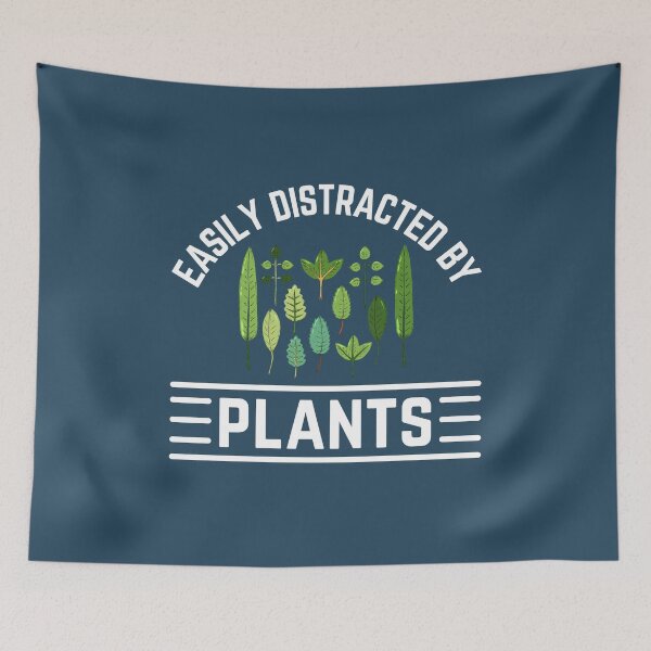 Item preview, Easily Distracted By Plants designed and sold by CeciLop.