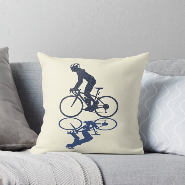 Item preview, Shadow of the Bicycle Rider | Dark Blue | Cycling designed and sold by DrawingBoard.