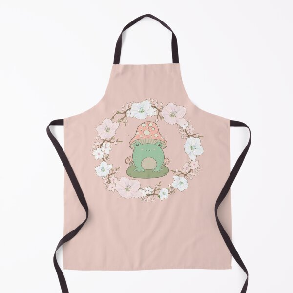 Item preview, Cottagecore Frog & Floral Wreath designed and sold by GrimButterfly.