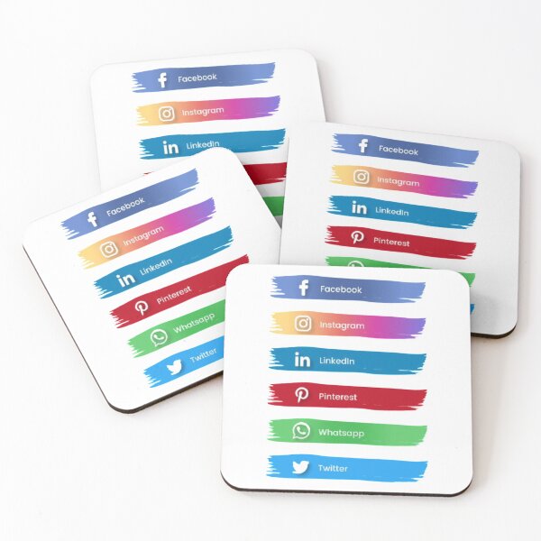 Item preview, Social Media Colorful designed and sold by Danalaks.