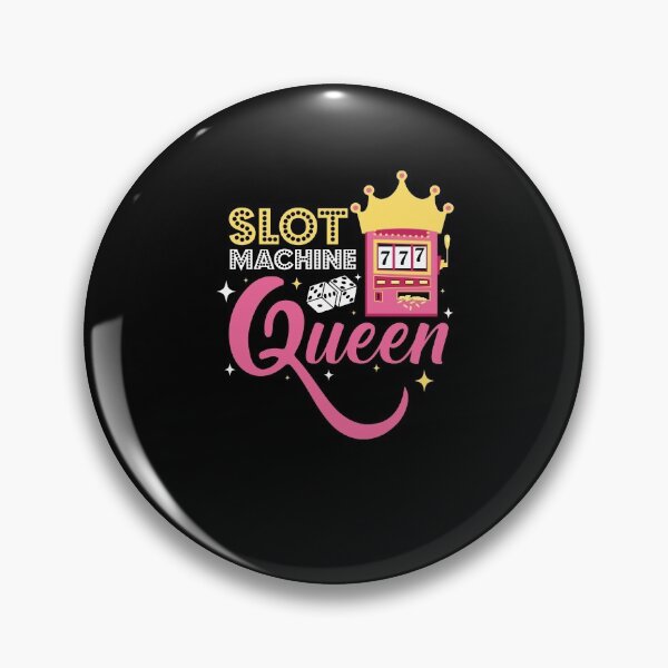 Item preview, Slot Machine Queen - Funny Casino Gambling Gambler designed and sold by Mc-R.