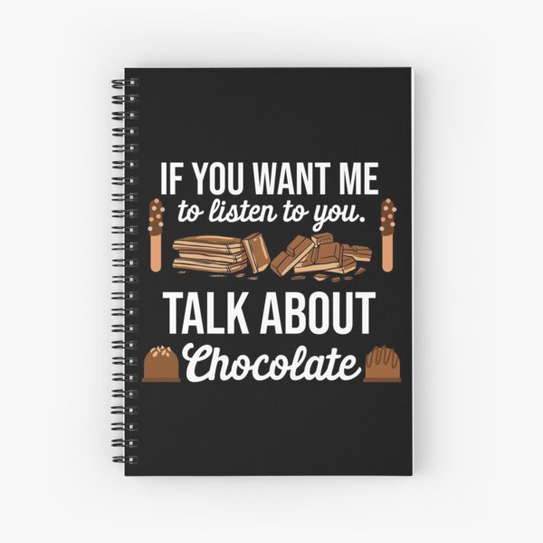 Item preview, Want Me to Listen to You? Talk About Chocolate | Chocolatier designed and sold by Dancing Dolphin Crafts.