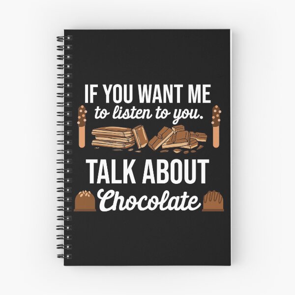 Item preview, Want Me to Listen to You? Talk About Chocolate | Chocolatier designed and sold by Dancing Dolphin Crafts.