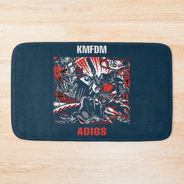 Item preview, KMFDM Adios Men Short Sleeve Round Neck Summer  designed and sold by ErnserLessie.