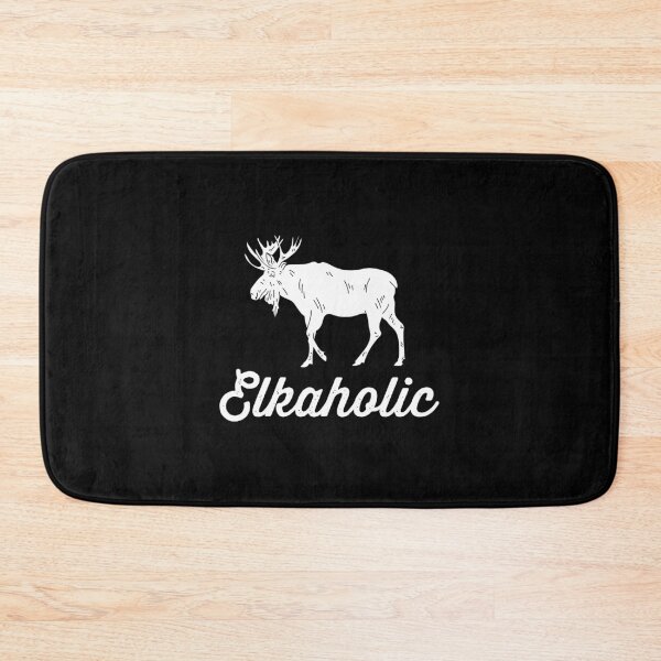 Item preview, Funny Elk Hunting Elkaholic For Hunters designed and sold by ryannokune.
