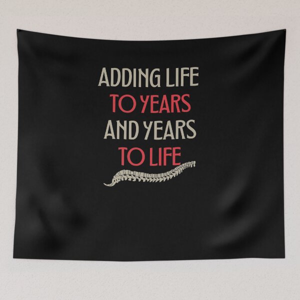 Item preview, Adding life to years and years to life  funny chiropractor designed and sold by patroart.