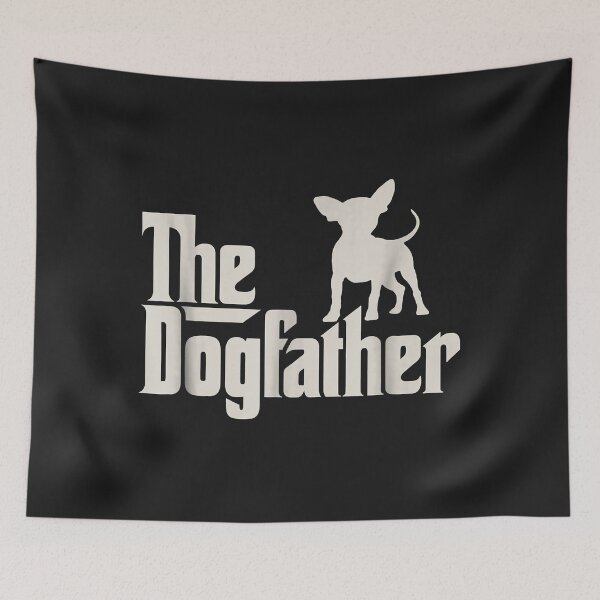Item preview, The Dogfather Chihuahua Funny Dog Owner Shirt designed and sold by dorisjoycek.