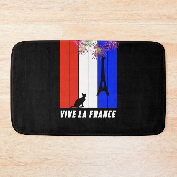 Item preview, Bastille Day 14 July French Tricolore Cat Funny Classic T-Shirt designed and sold by markaam.