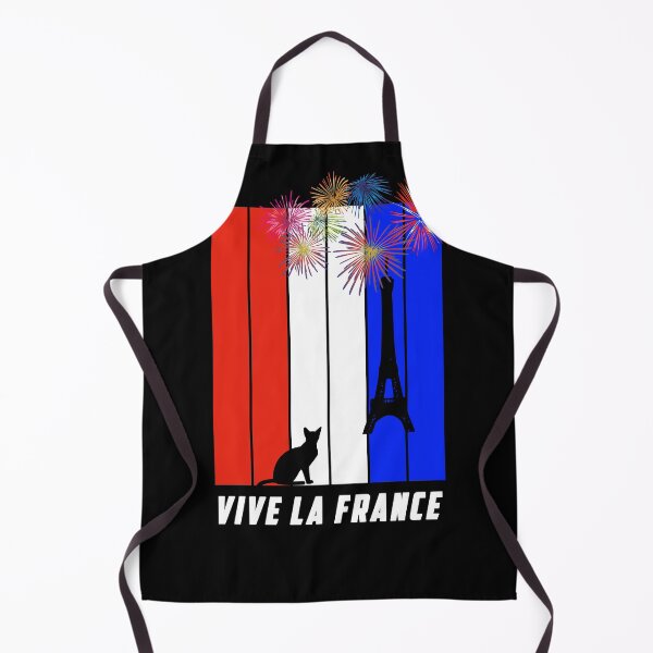 Item preview, Bastille Day 14 July French Tricolore Cat Funny Classic T-Shirt designed and sold by markaam.