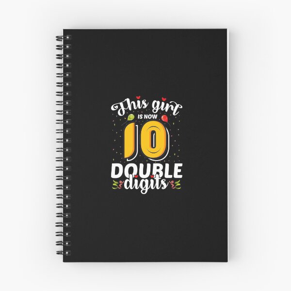Item preview, This Gilrs Is Now 10 Double Digits - Birthday Girls designed and sold by ildafdhome.