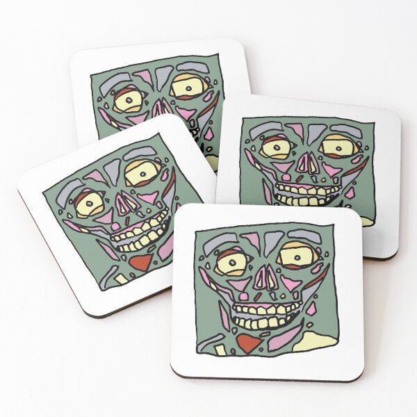 Item preview, Green Skull designed and sold by eljuncollective.