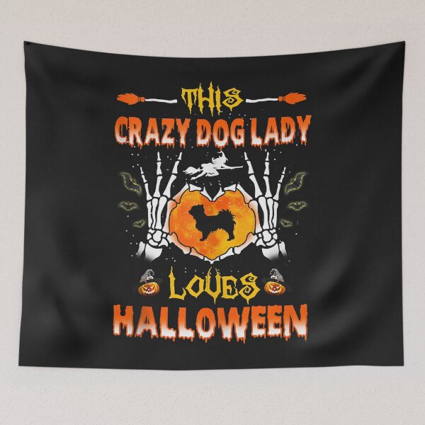 Item preview, This Crazy Dog Lady Chihuahua Loves Halloween Costume Tank Top designed and sold by dorisjoycek.