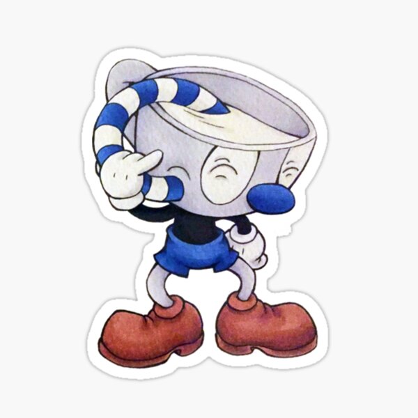 Winking Ms Chalice Sticker - Winking Ms Chalice The Cuphead Show - Discover  & Share GIFs