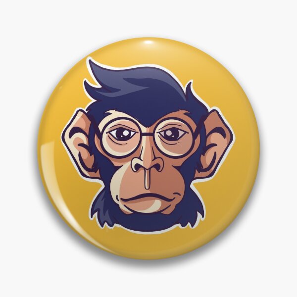 Item preview, Monkey designed and sold by MoDesignStudio.
