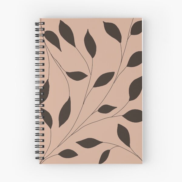 Item preview, "cute abstract leaves coffee pattern" designed and sold by tudoo.