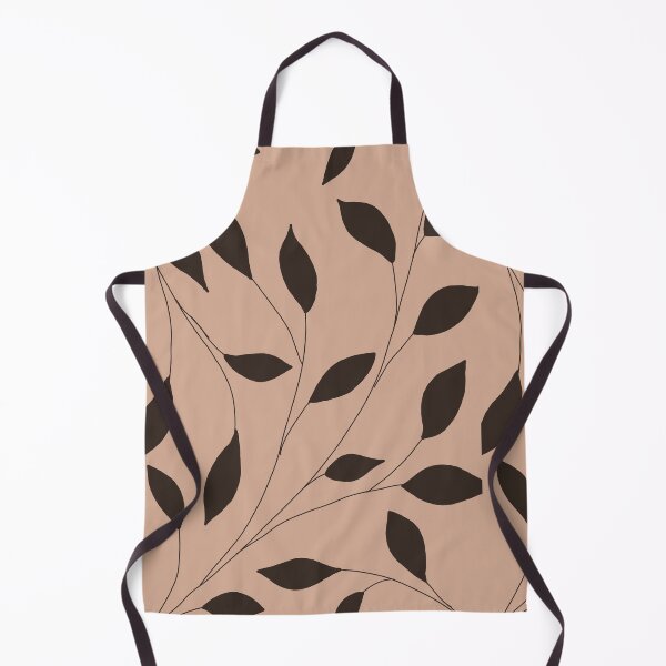 Item preview, "cute abstract leaves coffee pattern" designed and sold by tudoo.