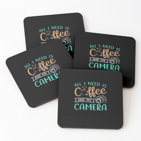Item preview, All I Need Is Coffee And My Camera - Coffee Lover designed and sold by ildafdhome.