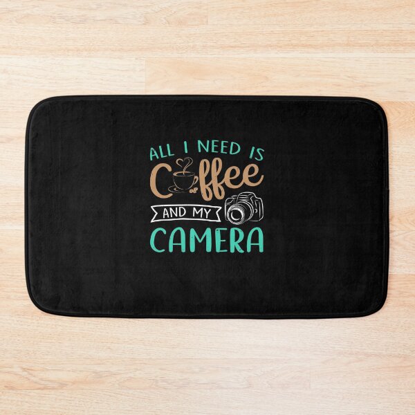 Item preview, All I Need Is Coffee And My Camera - Coffee Lover designed and sold by ildafdhome.