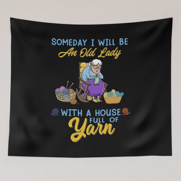 Item preview, SOMEDAY I WILL BE AN OLD LADY WITH A HOUSE FULL OF designed and sold by Danepshop.