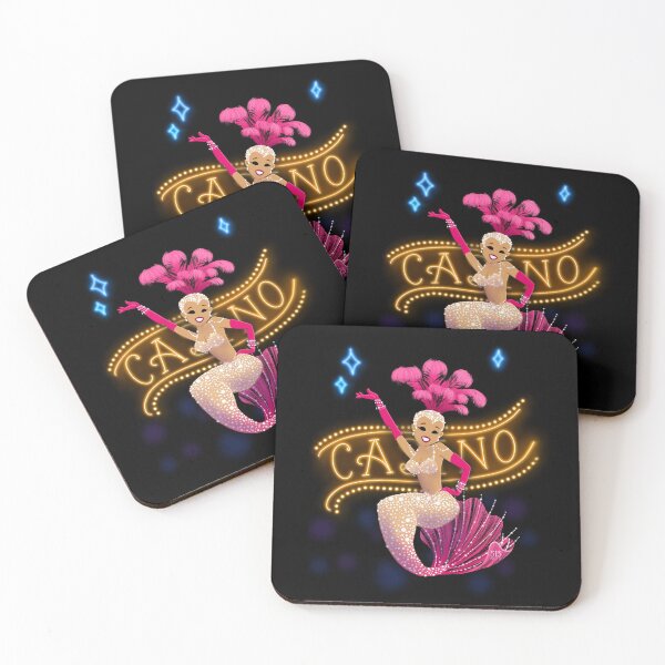 Item preview, Sparkling Pink Showgirl Mermaid designed and sold by 513KellySt.