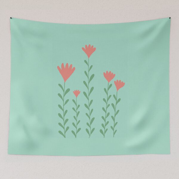 Item preview, "cute floral and leaves pattern beautiful" designed and sold by tudoo.