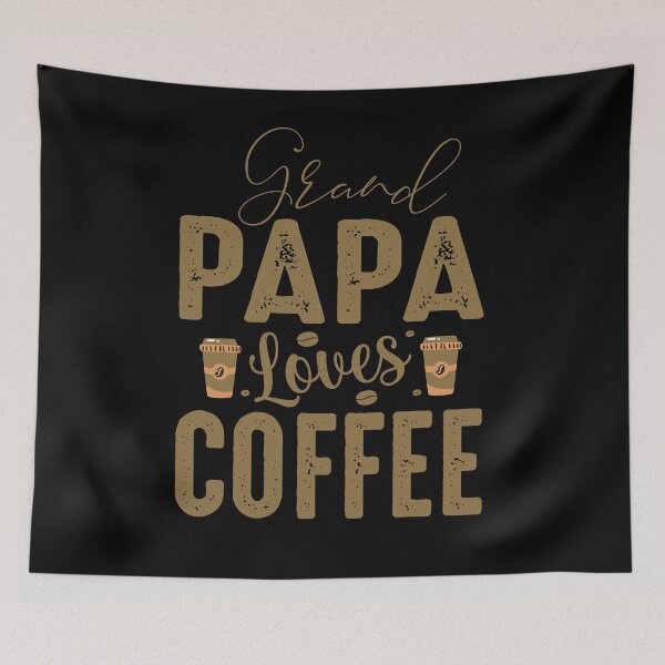 Item preview, Grand Papa Loves Coffee - Coffee Lover designed and sold by ildafdhome.