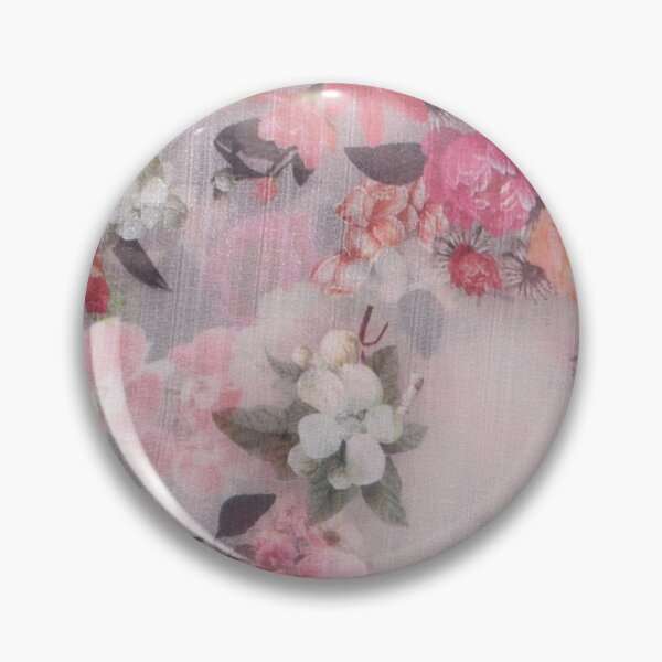 Item preview,  Peach-Pink and Black Flower  designed and sold by JustineAloysius.