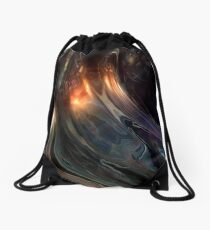 Alien Head VII AIII Drawstring Bag