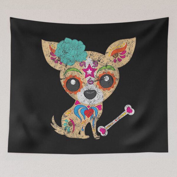 Item preview, Womens Vintage Chihuahua V-Neck designed and sold by dorisjoycek.