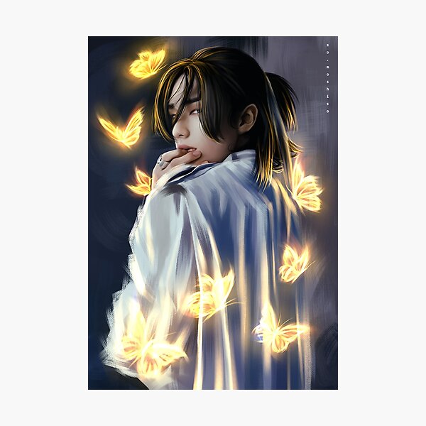 Hyunjin butter fly Photographic Print