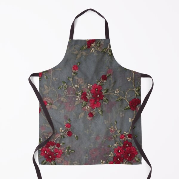 Item preview, Multi Coloured Floral Thread Embroidery designed and sold by JustineAloysius.