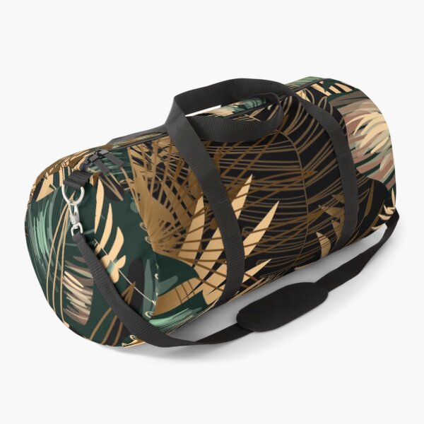 Item preview, Golden and green tropical leaves designed and sold by kims-club.