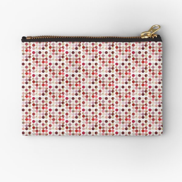Japanese picnic red Zipper Pouch