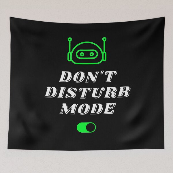 Item preview, Arte del modo No molestar designed and sold by FunkyBranding.