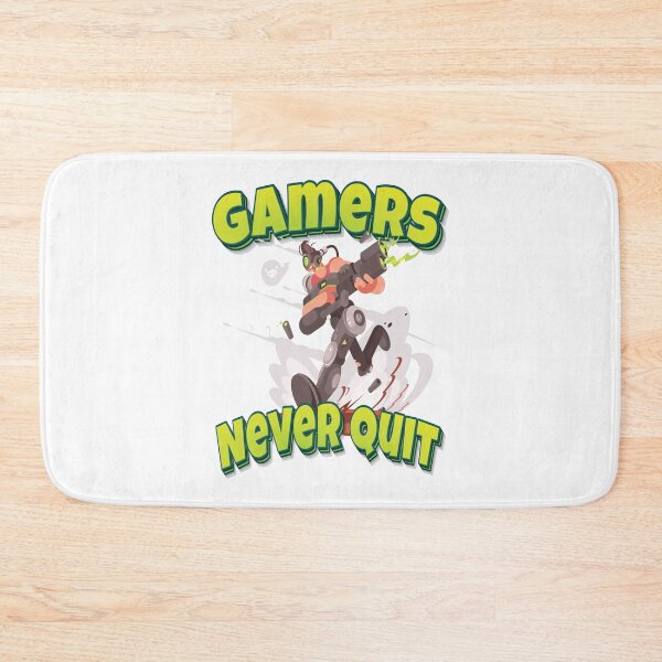 Item preview, Gamers Never Quit designed and sold by WordsGamersUse.