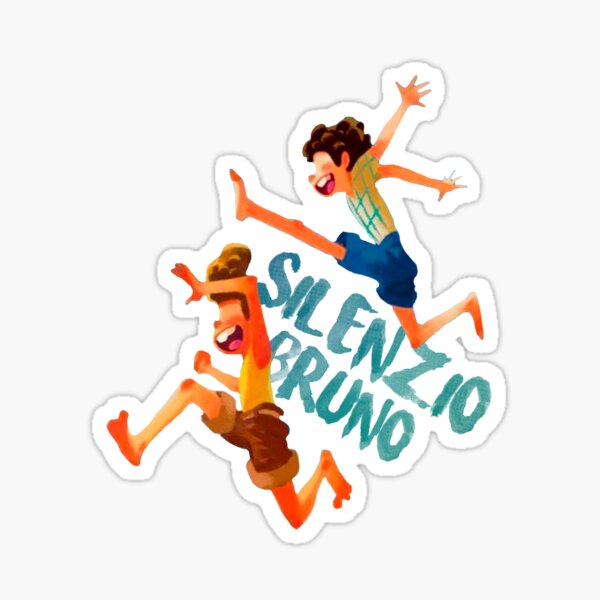 LUCA AND ALBERTO - SILENZIO BRUNO Sticker