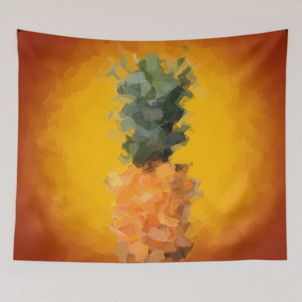 Item preview, pineapple art designed and sold by shokA Design.