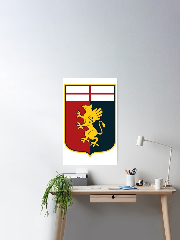 Genoa C.F.C. icons Poster for Sale by Avolution49