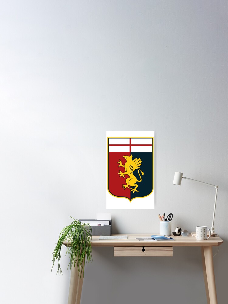 Genoa C.F.C. icons Poster for Sale by Avolution49